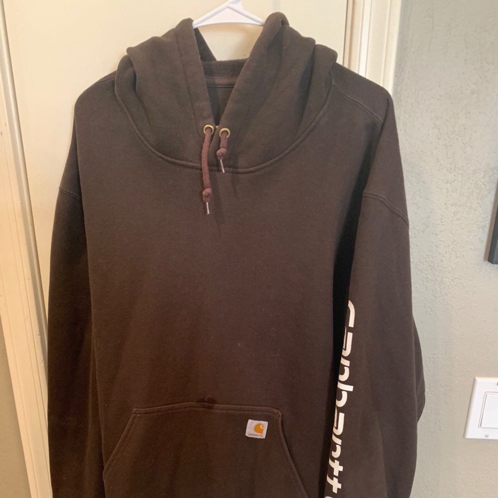 Men’s 2xl Carhartt hoodie brown